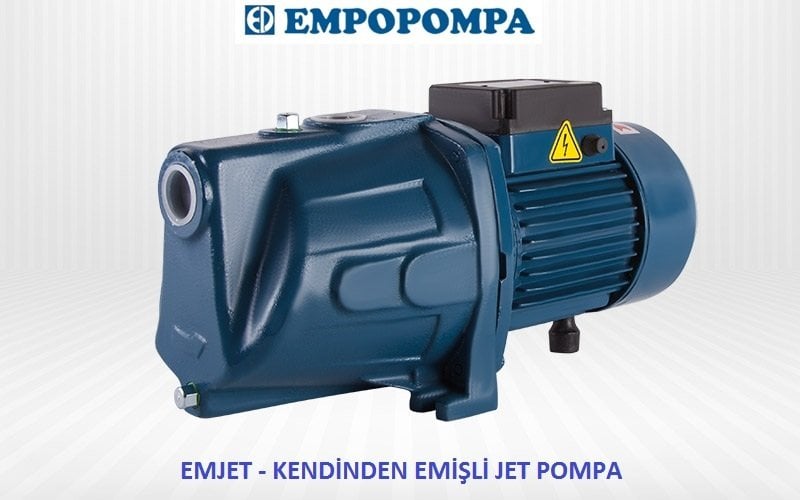 Empo EMJET  85 T   0.85 Hp 380V  Kendinden Emişli Jet Pompa