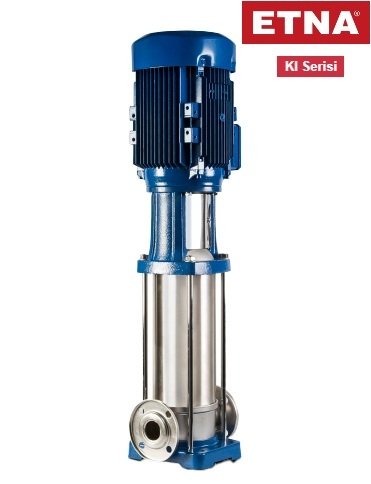 Etna KI 12/3-22     3Hp 380V  Dik Milli Komple Paslanmaz Çelik Çok Kademeli Santrifüj Pompa