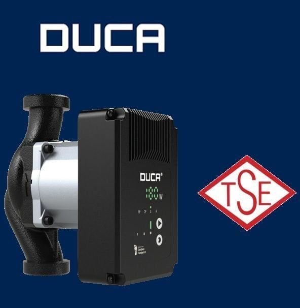 DUCA, COSMO-C 25-12-180, DÖKÜM GÖVDELİ, FREKANS KONTROLLÜ SİRKÜLASYON POMPASI