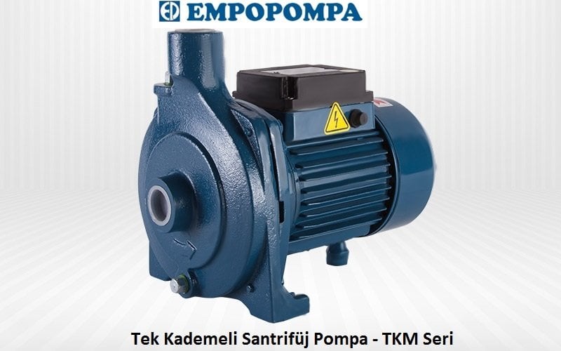 Empo TKM 100 T   1Hp 380V   Tek Kademeli Santrifüj Pompa