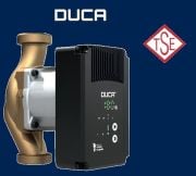 DUCA, COSMO-B 25-12-180, BRONZ GÖVDELİ, FREKANS KONTROLLÜ SİRKÜLASYON POMPASI