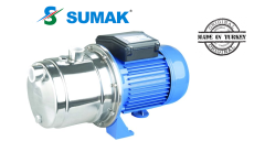 SUMAK SMINOX12/300-3T 3 HP 380W  KOMPLE PASLANMAZ SANTRİFÜJ POMPA