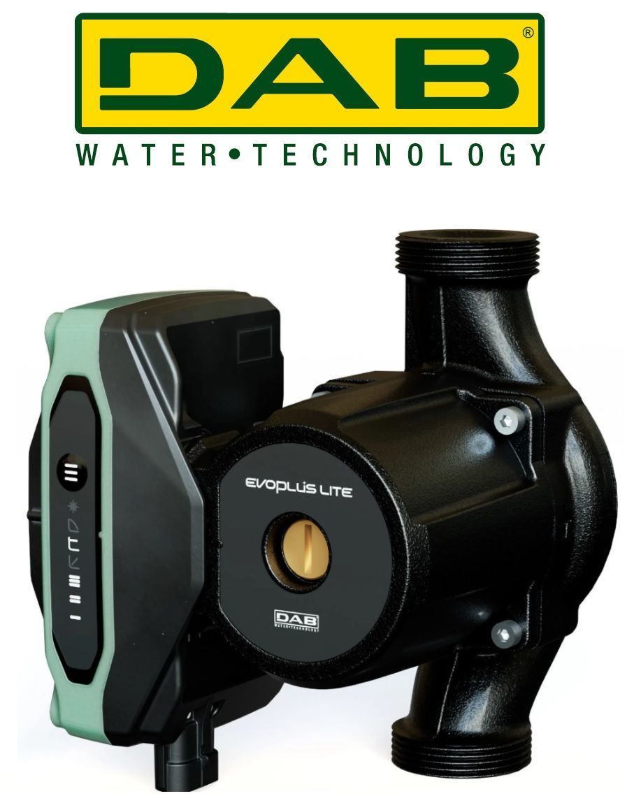 DAB, EVOPLUS LİTE 120/180-25, FREKANS KONVERTÖRLÜ, ISLAK ROTORLU, TEKLİ TİP SİRKÜLASYON POMPASI ( 1 '' )