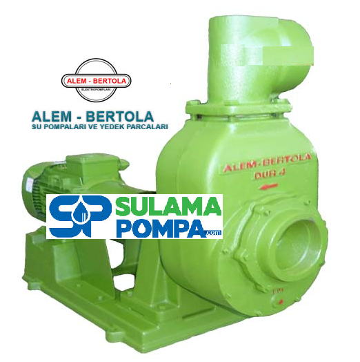 ALEM BERTOLA DUR 15,HP 380W ŞASELİ ELEKTROPOMP (KAPLİN AKUPLAJLI)