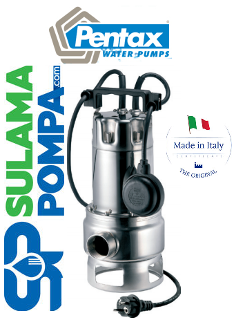 PENTAX DX 100/2 G 1350W 220V KOMPLE PASLANMAZ ATIK SU DALGIÇ POMPA