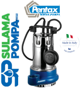 PENTAX DH 100 G 1370W 220V PASLANMAZ TEMİZ SU DRENAJ DALGIÇ POMPA