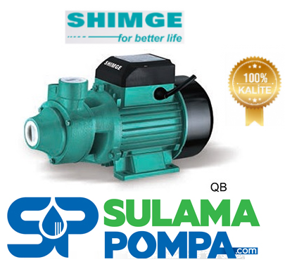 SHIMGE QB80 1,HP 220V SÜRTME FANLI PREFERİKAL POMPA