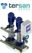 TERSAN, 2xTH 6-10, 2x1HP, 220V, ÇİFT POMPALI, DÜŞEY MİLLİ, ÇOK KADEMELİ HİDROFOR