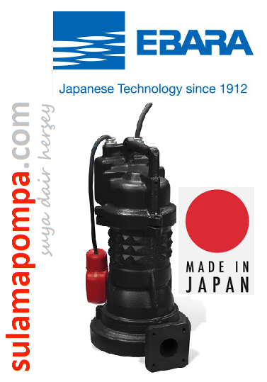 EBARA DRS/A 40-150-2,4  3,2, HP 380w PARÇALAYICI ÖĞÜTÜCÜLÜ ATIK SU DALGIÇ POMPA