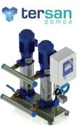 TERSAN, 2xTH 6-14, 2x2HP, 380V, ÇİFT POMPALI, DÜŞEY MİLLİ, ÇOK KADEMELİ HİDROFOR