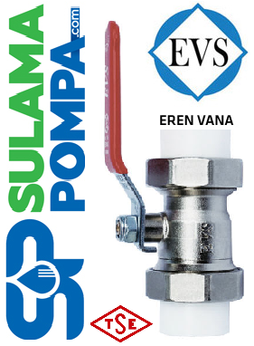 3/4'' PLASTİK BAĞLANTILI KÜRESEL VANA