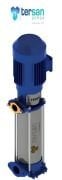 TERSAN, TH 8-7, 3HP, 380V,  TEKLİ,  DÜŞEY MİLLİ, ÇOK KADEMELİ MOTOPOMP