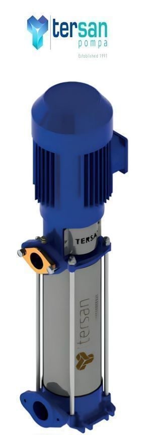 TERSAN, TH 8-11, 4HP, 380V, TEKLİ, DÜŞEY MİLLİ, ÇOK KADEMELİ MOTOPOMP
