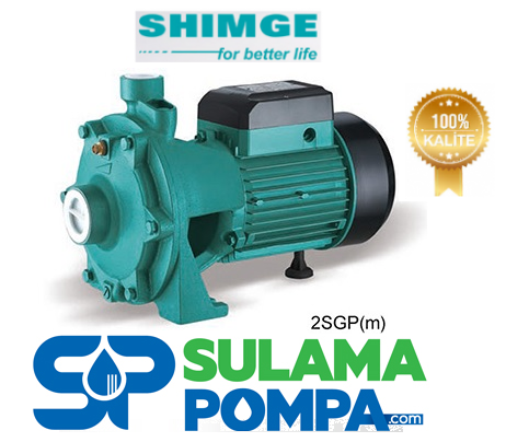 SHIMGE 2SGPM25/130 1.HP ÇİFT KADEMELİ SANTRİFÜJ POMPA