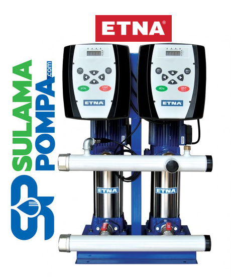 2 FM EPH B/8 - 2x1 HP 380V ÇİFT POMPALI FREKANS KONVERTÖRLÜ HİDROFOR