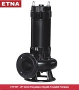 Etna EFP 150DP-2P     20Hp 380V  Parçalayıcı Bıçaklı Foseptik Pompa