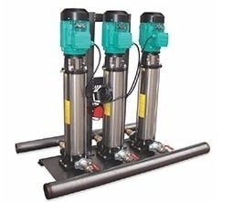 MASTER 3 MV 25/7 T - 3X7.5 HP- 380 V - ÜÇ POMPALI DİKEY MİLLİ HİDROFOR