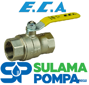 ECA RP 3/4'' DOĞALGAZ KÜRESEL VALFİ (VANA)