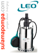 LEO XKS-750S 1, HP PASLANMAZ GÖVDELİ DALFIÇ POMPA