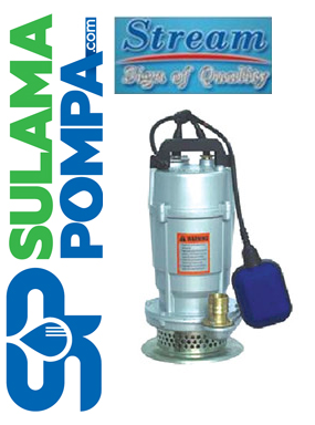 STREAM SQDX1,5-32-0,75F Flt. 1.HP 220V ALÜMİNYUM GÖVDELİ DALGIÇ POMPA