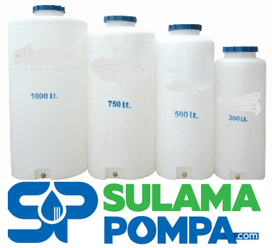 1.000 LT PUSULA DİKEY TİP PLASTİK  SU DEPOSU