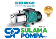 SHIMGE JET 750G1 1,HP 220V PASLANMAZ GÖVDELİ JET POMPA