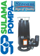 STREAM SVD 1000 2.HP 380V PARÇALAYICI BIÇAKLI ÖĞÜTÜCÜLÜ FOSEPTİK DALGIÇ POMPA