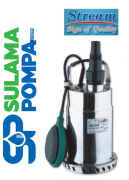 STREAM SGP-550 0.75 HP 220V PASLANMAZ GÖVDELİ PİS SU DRENAJ DALGIÇ POMPA