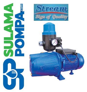 STREAM AUTO-Jet 100 Hidro 1.HP 220V HİDROMATLI PAKET HİDROFOR