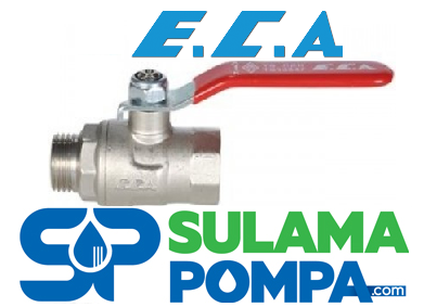 ECA G 11/2'' İÇxDIŞ VİDA ENDÜSTRİYEL TİP KÜRESEL VANA (VALF)