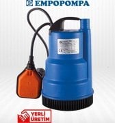 Empo SU AYGIRI - 100 P    0.75Hp 220V   Plastik  Gövdeli Drenaj Dalgıç Pompa