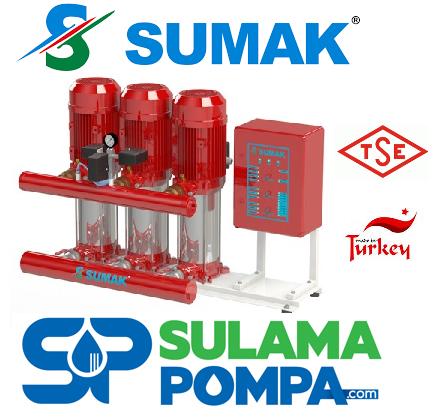 SUMAK SHT 24 C 1000/7 EEEY 3 POMPALI YANGIN HİDROFORLARI