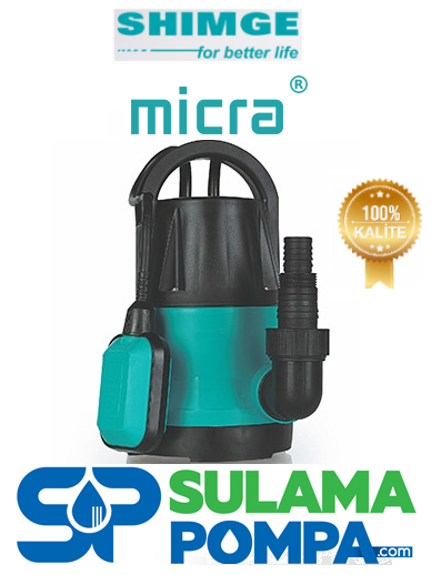 MİCRA CSP550C-5 550W 220V TEMİZ SU DRENAJ DALGIÇ POMPA