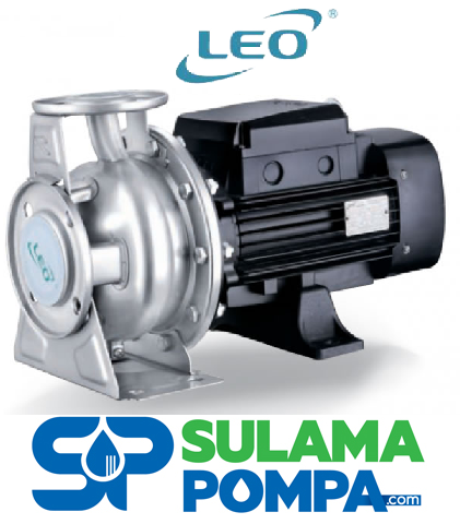 LEO XZS100-65-200/220 30.HP 380W PASLANMAZ ÇELİK SANTRİFÜJ POMPA