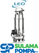 LEO XSP18-12/0.75S 1.HP KOMPLE PASLANMAZ ATIK SU