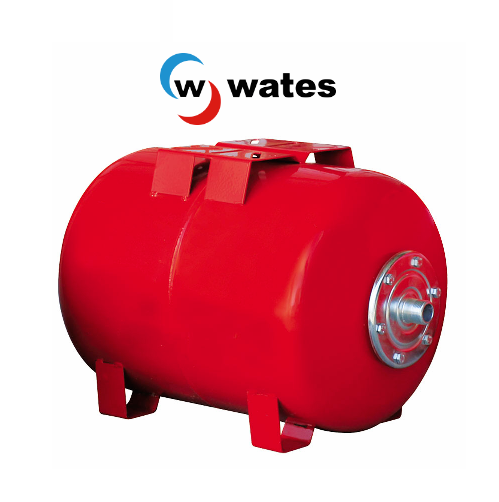 WATES  80 LİTRE 10 BAR YATAY TİP AYAKLI GENLEŞME TANKI