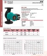 Prana HP 50/120 280T  DN 50  380V   Tek Hızlı Flanşlı Tip Sirkülasyon Pompası