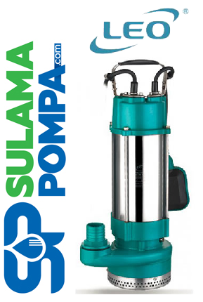 LEO XQS15-30/2-1.1I  1.5 HP PASLANMAZ GÖVDELİ YÜKSEK İRTİFALI DALGIÇ POMPA