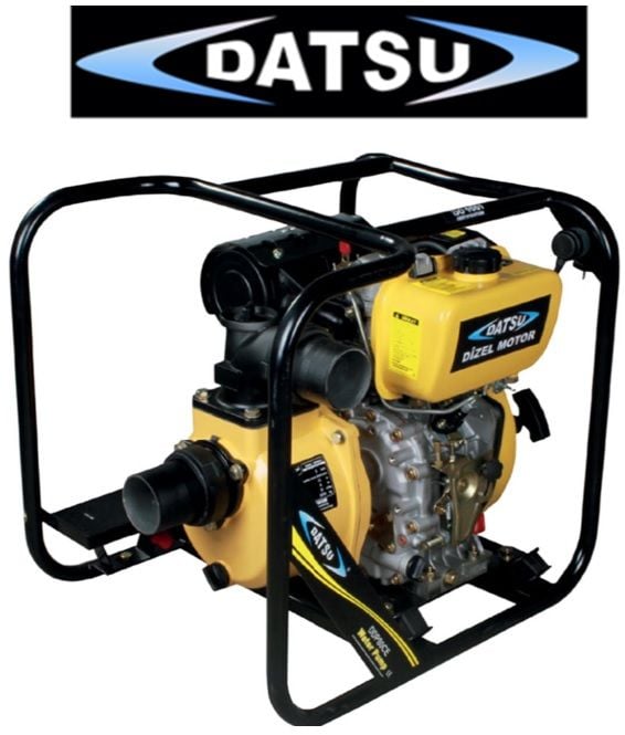 DATSU, DDP 80 CE , 7 HP, HAVA SOĞUTMALI, DİZEL SU MOTORU [ 3 '' ]