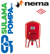 NEMA 80 LT 10 BAR DİK AYAKLI  HİDROFOR TANKI