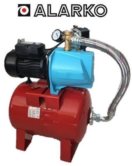 Alarko JET D-JSWM-15M  1.5Hp 220V  50 Litre Yatık Tanklı Paket Hidrofor