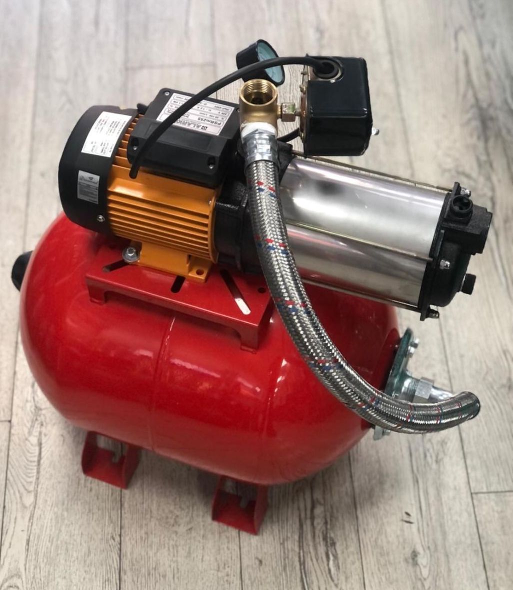 Alarko PSRM 255  1.5Hp 220V  50 Litre Yatık Tanklı Paket Hidrofor