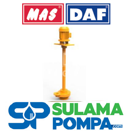 MAS PSH-4255 3.HP 380w DÜŞEY MİLLİ ATIK SU POMPASI