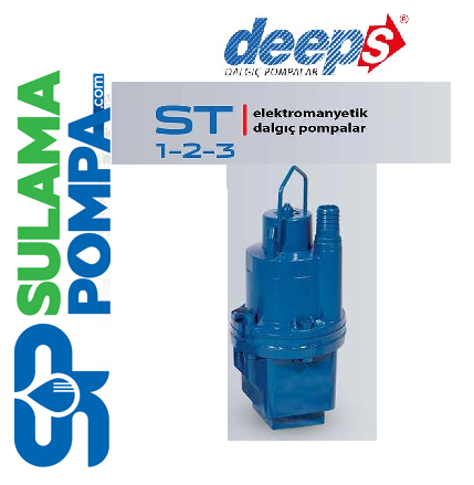 STAR ST2 3/4\'\' ÇIKIŞLI 10 MT KABLOLU ELEKTROMANYETİK DALGIÇ POMPA