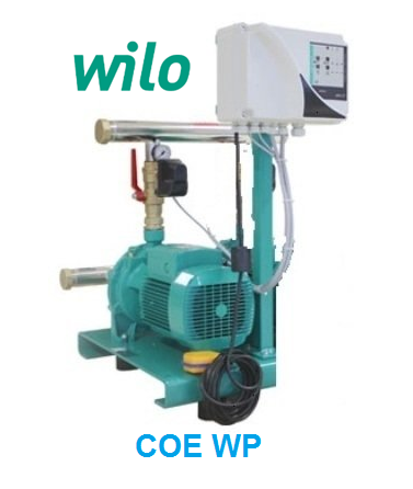 Wilo COE1-WP102  2.2kW 380V  Tek Pompalı İki Kademeli Monoblok Yatay Paket Hidrofor