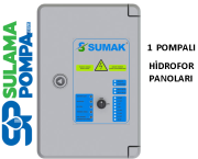 SUMAK SPMH 1x2.2 KW 220V 1 POMPALI HİDROFOR PANOLARI