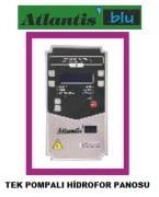 Atlantis KRS S1-3M  1-3Hp  220V  Elektronik Kartlı Tek Pompalı Hidrofor Seti Panosu