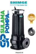 SHİMGE WQDAS42-11-3CB 4.HP 380V AÇIK FANLI DÖKÜM GÖVDELİ DALGIÇ POMPA
