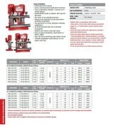 Etna Y3 KO 35/3-55     3X7.5 Hp 380V  Üç Pompalı Alarm Kitli Yangın Hidroforu