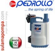 PEDROLLO TOP 3-GM 0,7,HP GİZLİ FLATÖRLÜ PLASTİK GÖVDELİ DALGIÇ POMPA